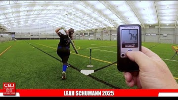 Leah Schumann 2025 1B/Pitcher Softball Skills Video