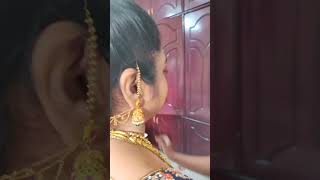 Jewelry Fix Tip for Brides 💍 | U-Pin Hack by Bhavya Sai Atluri | Bridal Makeup in Vijayawada