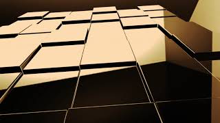 4K Gold Cubes Motion / Animation Background | FREE 3D Gold Cubes Video Background For Website Design