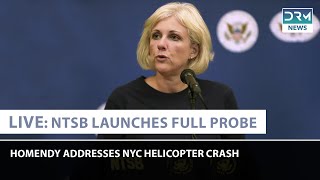 NTSB Chair Homendy Addresses NYC Helicopter Crash Investigation | DRM News | AP14