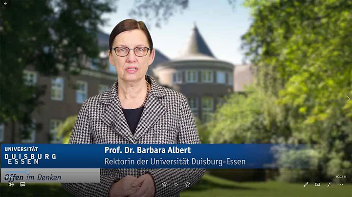 Rektorin Barbara Albert zum Cyberangriff auf die UDE