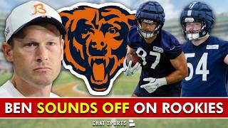 Ben Johnson äußert sich kritisch über mehrere Spieler im Rookie-Trainingslager der Bears. screenshot 5