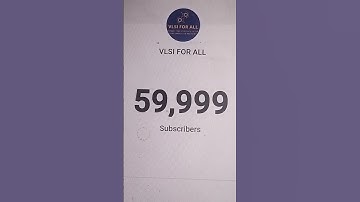 60000+ Subscribers | Best VLSI Training - 100% Job Assistance | Job Oriented Course - vlsiforall.com