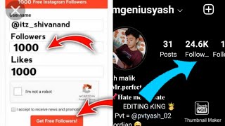 100k followers in one day 😱😱 screenshot 3