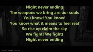 Avatar - Night Never Ending(lyrics) chords