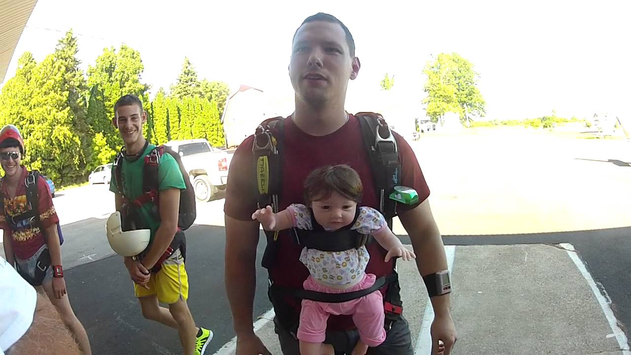 Skydiving Baby YouTube