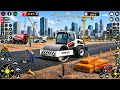 New Road Roller Duty On Road Construction Simulator : JCB Road Construction 3D : Android Gameplay