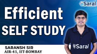 How to do Self Study Effectively | Study MORE in LESS Time | Smart Study Technique | eSaral