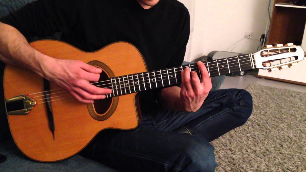 Gitane D500 guitar - rewiew - test