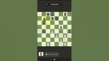 Pause to Solve - Chess.com Daily Puzzle - 16 September, 2025