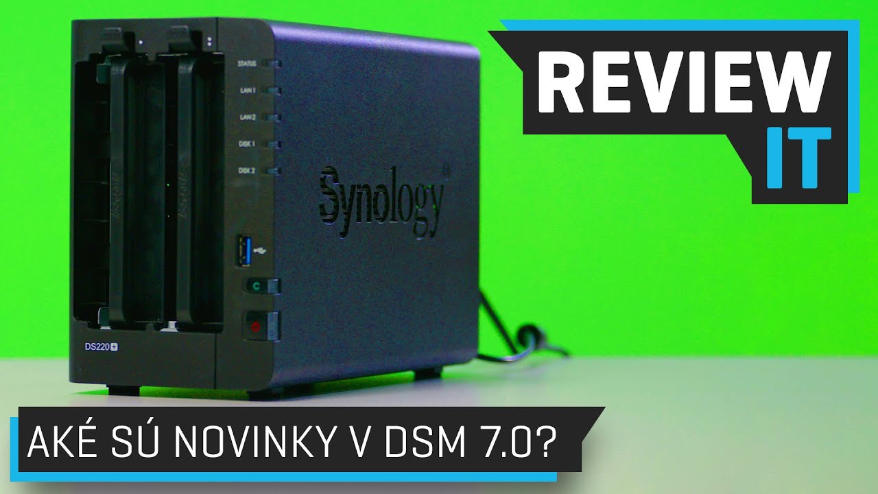 Čo vám reálne prinesie Synology DSM 7.0? - YouTube