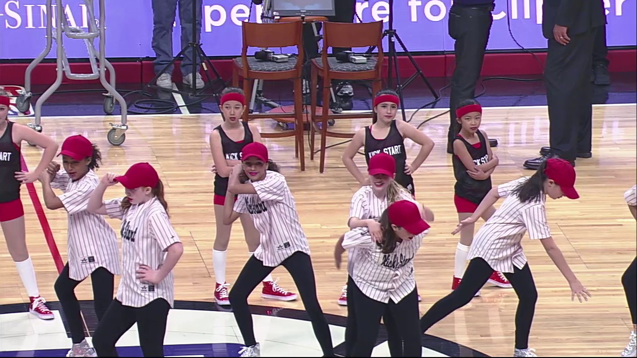 Kickstart Dance 03/11 vs. 76ers YouTube