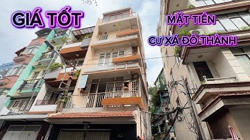 2 CĂN NHÀ MẶT TIỀN KHU CƯ XÁ ĐÔ THÀNH GIÁ DƯỚI 15 TỶ 