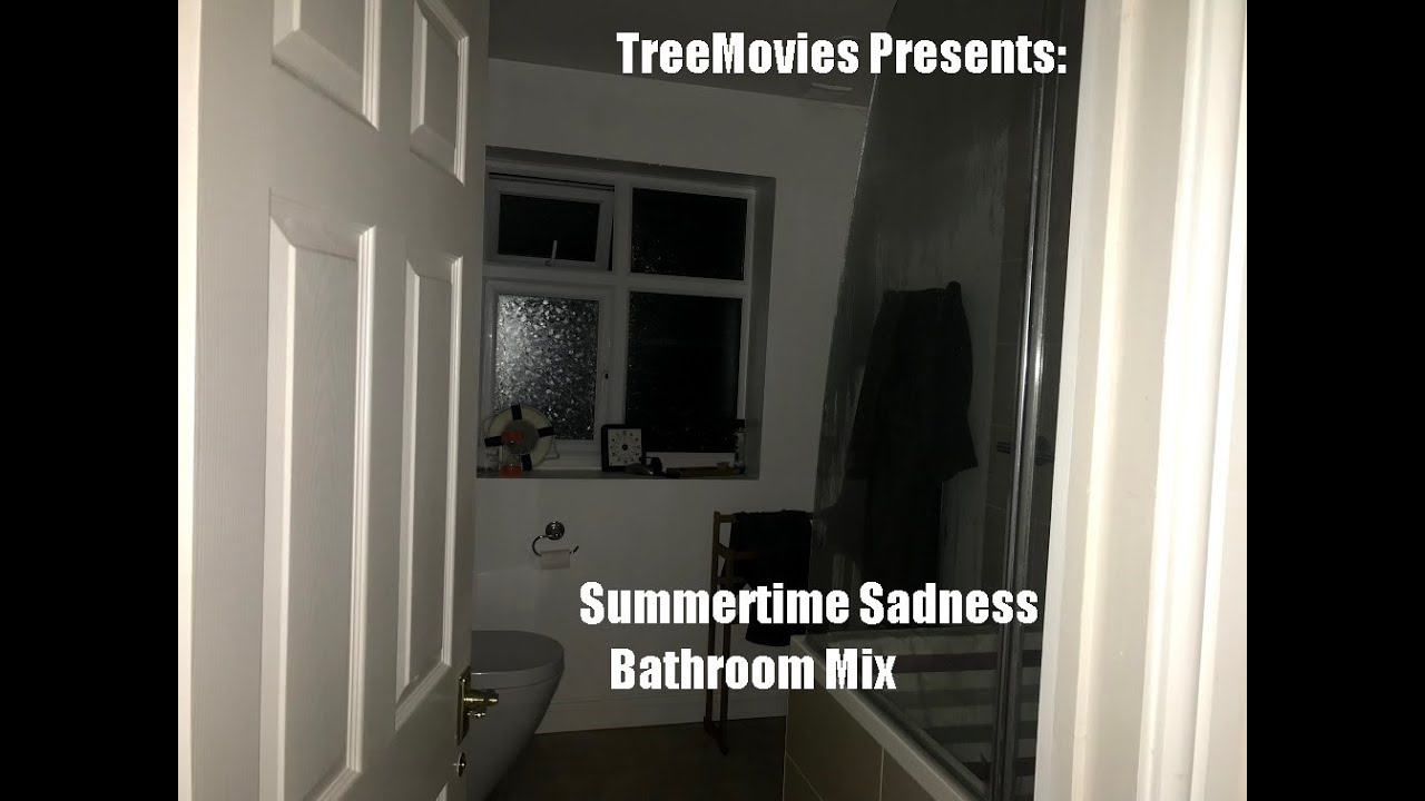 How Summertime Sadness by Lana del Rey would sound if you were in the Bathroom of a Party