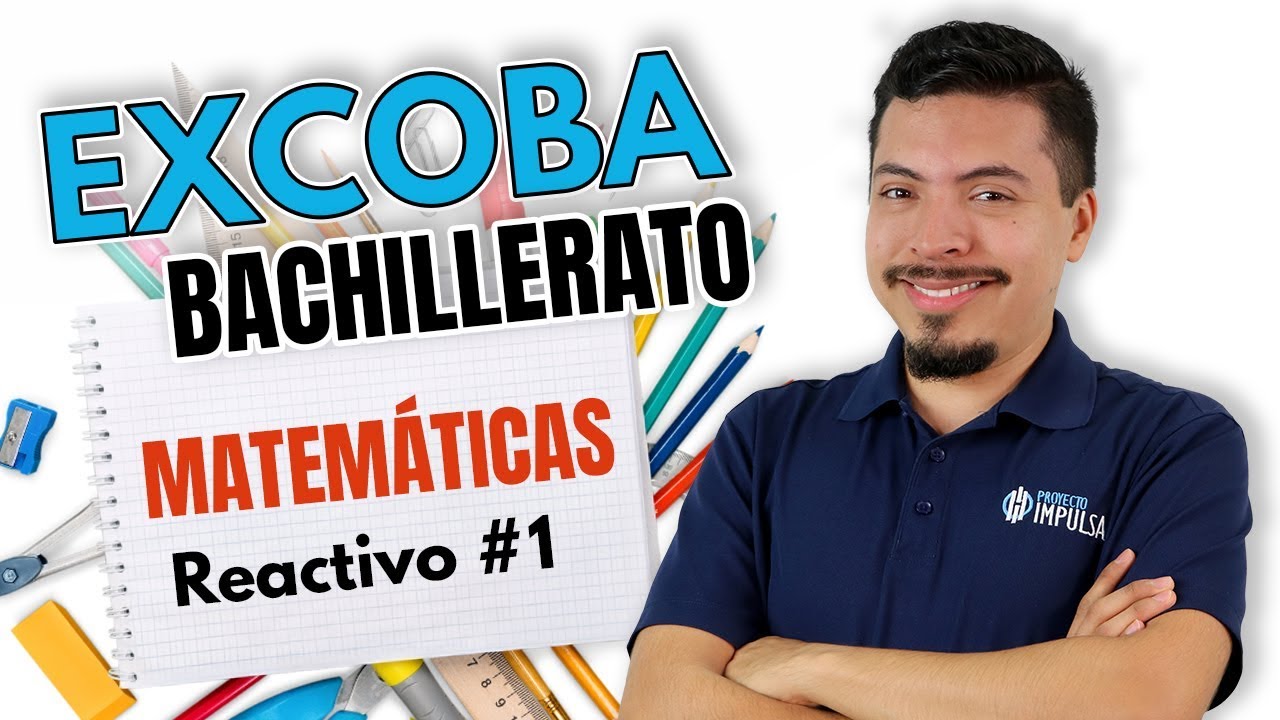 Guía Excoba Contestada Reactivo #1 🎓 Curso examen de admisión a la