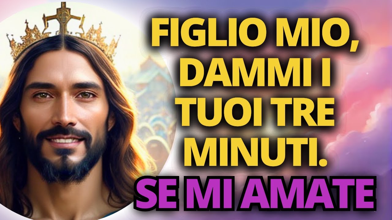 🛑 IL MESSAGGIO DI DIO DI OGGI PER TE ️ Non saltarlo, aprilo # ...