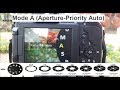 Aperture priority auto Nikon Coolpix B700 P900 P1000 A Mode Tutorial