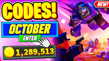 ⚠️New⚠️ ALL WORKING CODES For Tower Defense Simulator October 2025 - Roblox TDS Codes 2025