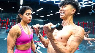 Ray Works Out With Sara Saffari! 😂