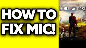 How To FIX Your Mic in Hell Let Loose (2025)