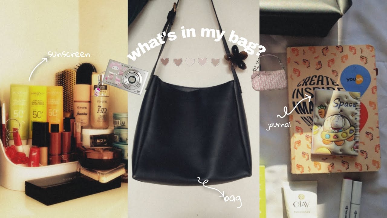 What’s In My Bag 2026༘⋆🌷₊˚ෆ  Real & Useful Stuff