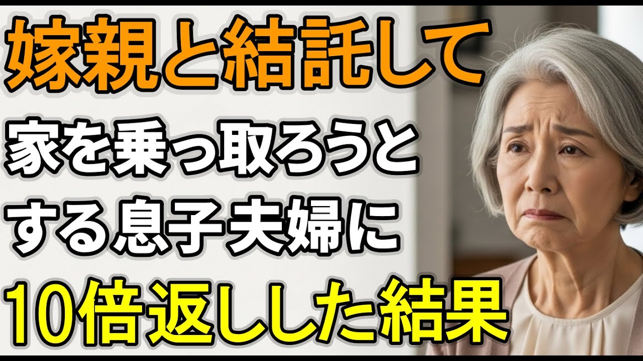 毎月10万払う母と父を捨て、嫁親を選んだ息子夫婦の末路【シニアライフ】【60代以上】
