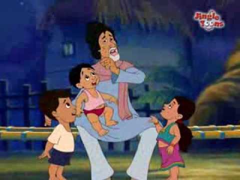 Must watch   Amitabh Bachchan Hindi Song Aao Bachho in Animation by Jingle Toons