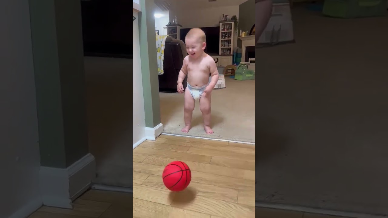 you don't need expensive toys, just a ball to have a ball!