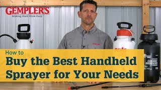 How To Buy The Best Handheld Sprayer For Your Needs  Sprayer Tips From Gemplers