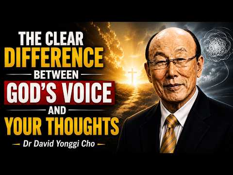 The Clear Difference Between God's Voice and Your Thoughts - Dr David Yonggi Cho