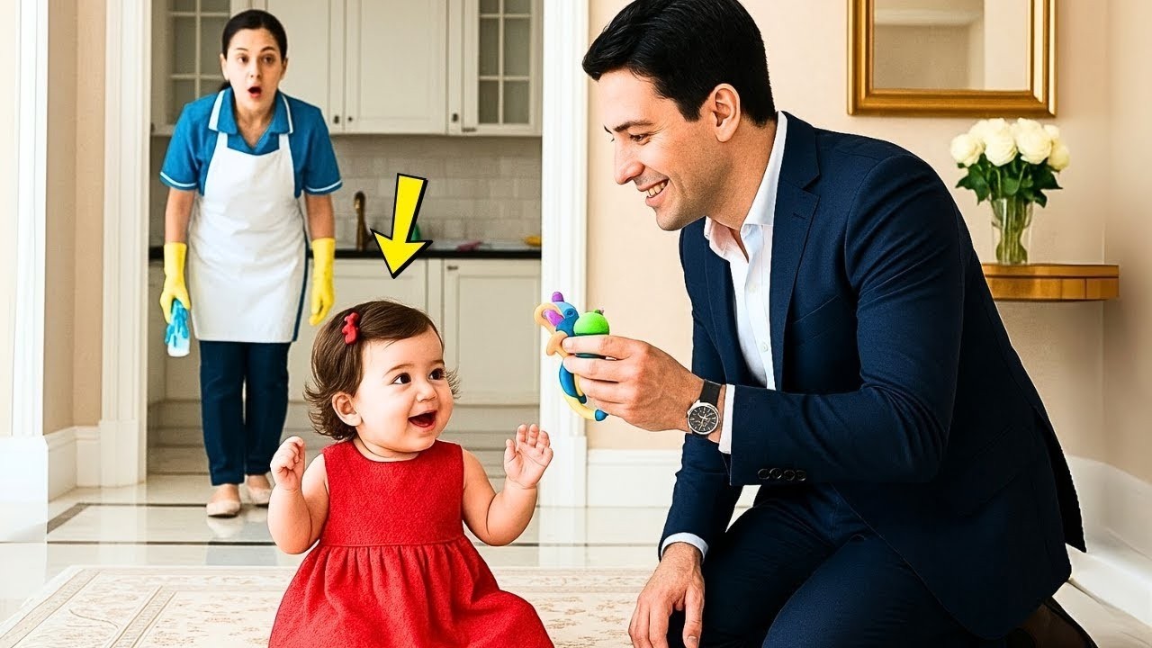 Die bescheidene Angestellte bringt ihre kleine Tochter mit zur Arbeit…und der Millionär schockt a