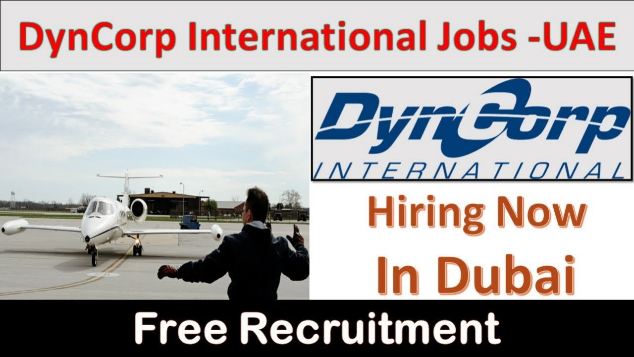 DynCorp International Jobs In UAE 2020.