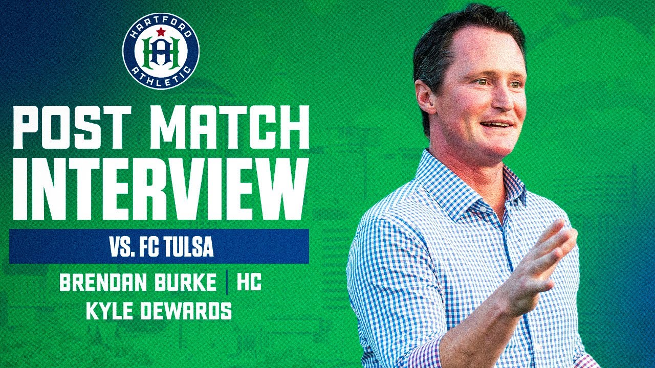 Post Match Interview 🎤 | HFD 1-1 TUL | USL Championship