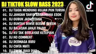 DJ TIKTOK TERBARU 2023 - DJ TIADA MENDUNG HUJAN PUN TURUN X DJ JANGAN TANYA BAGAIMANA ESOK X RUNTAH