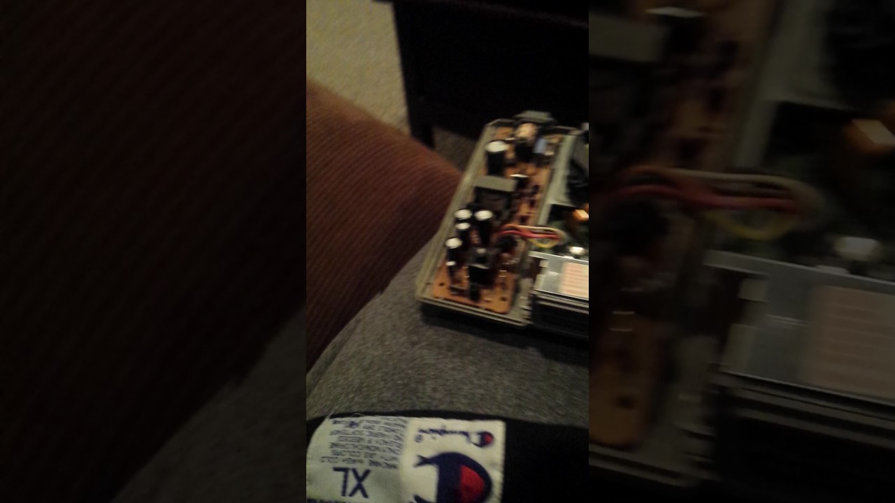 BLOWING VAPE SMOKE ON AN OPEN PS1