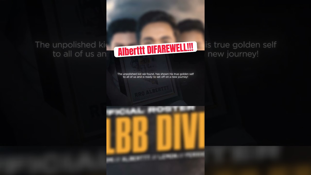 Loh kok ALBERTTT DIFAREWELL???