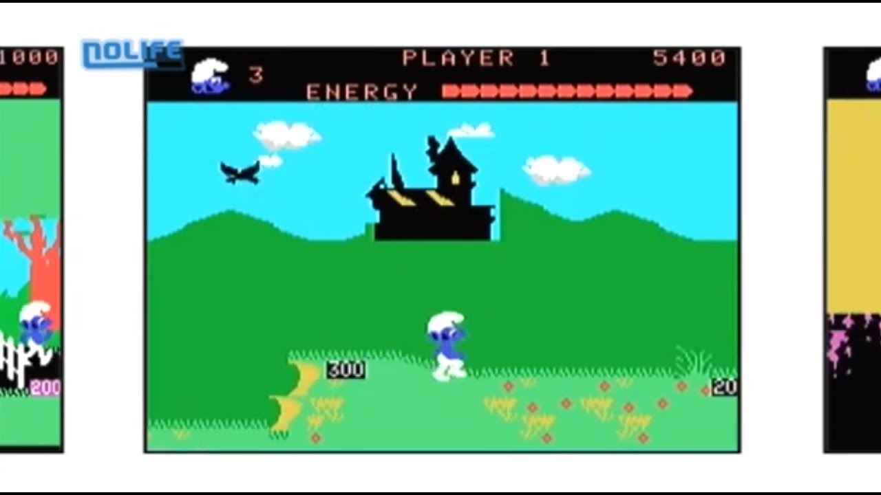 Jeu Vidéo SCHTROUMPFS Pour ColecoVision Et Game Boy - Édition CBS COLECO - Très Bon état