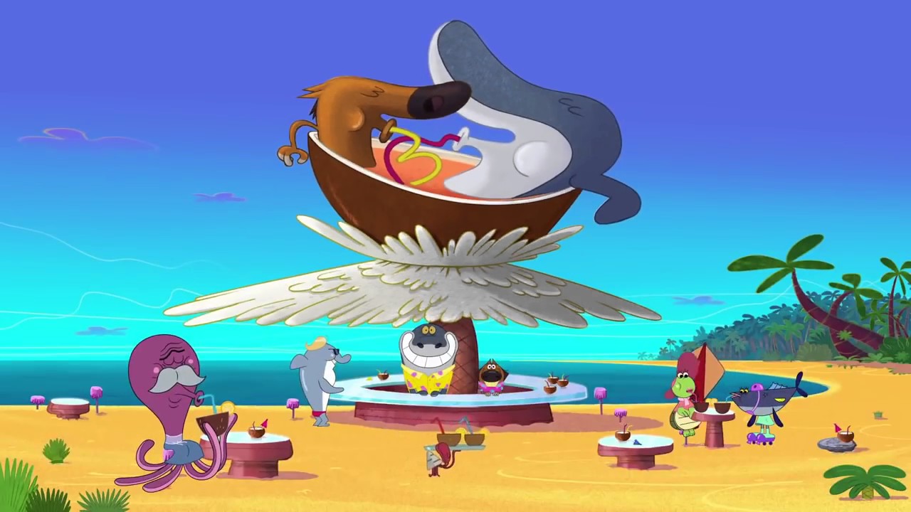 ᴴᴰ Zig and Sharko NEW SEASON 2 Sea Surf And Fun & On The Rocks Full ...