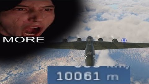 Space Climbing Taken to The Comical Extreme [War Thunder+KSP]