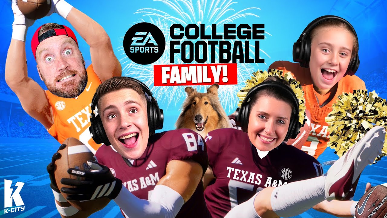 Play: K-City Gaming's family EA College Football session: loud, competitive, genuinely kind