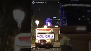 Aleyna Tilki Californiada Amerika Instagram Story