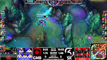 Gambit vs SK | LCS EU 2015 Summer | 6. nap 4. meccs