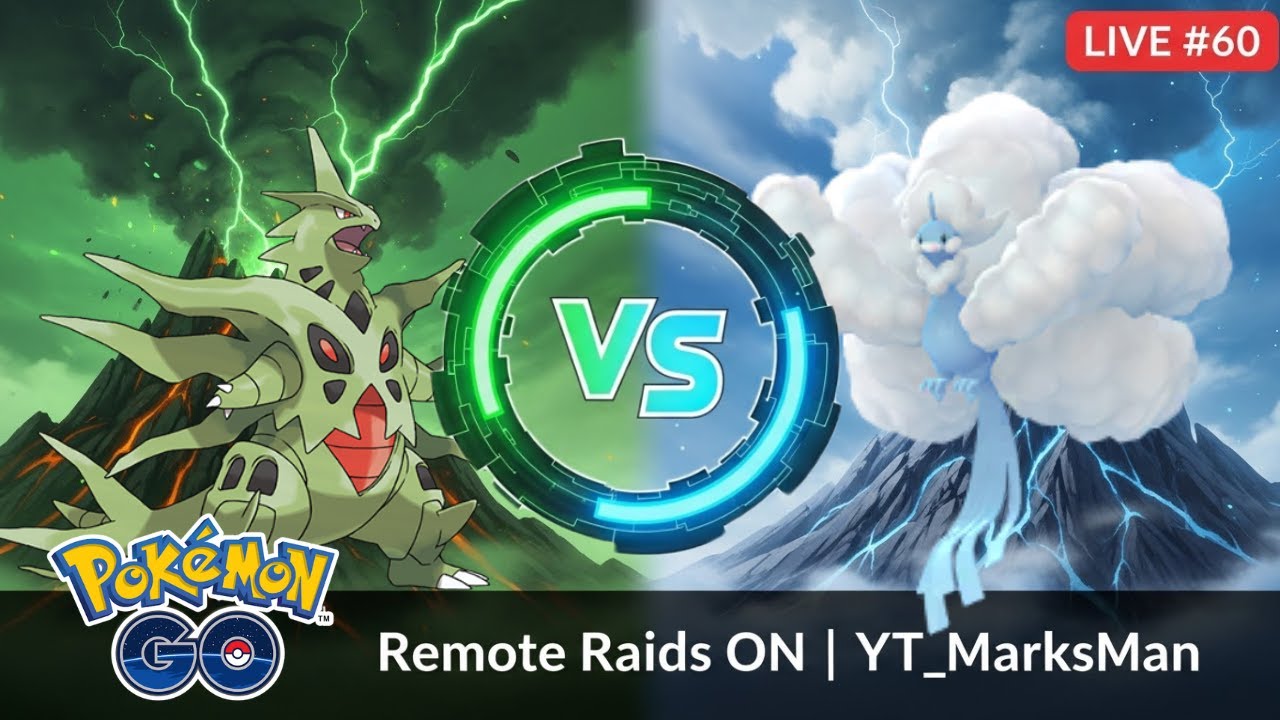 [LIVE #61] Pokémon GO • Mega Tyranitar ⚡ Mega Altaria ⚡ Mega Ampharos ⚡ Mega Manectric • Heatran ⭐ S