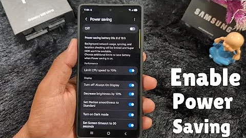 How to Activate Power Saving Mode in Samsung Galaxy S25 Ultra/S25 Edge/S25 Plus/S25