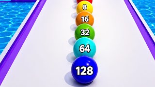 2048 Balls Infinity Number 1024m - All Levels Gameplay android ios ||Zombo gamer |rm738