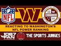 Washington Commanders Power Ranking | Sports Junkies