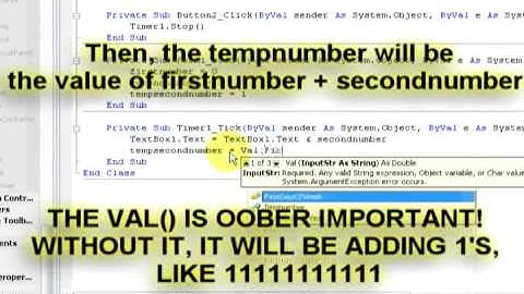 Fibonacci Generator Tutorial Visual Basic 2008