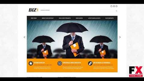 Preview Management Company Responsive Joomla Template TMT