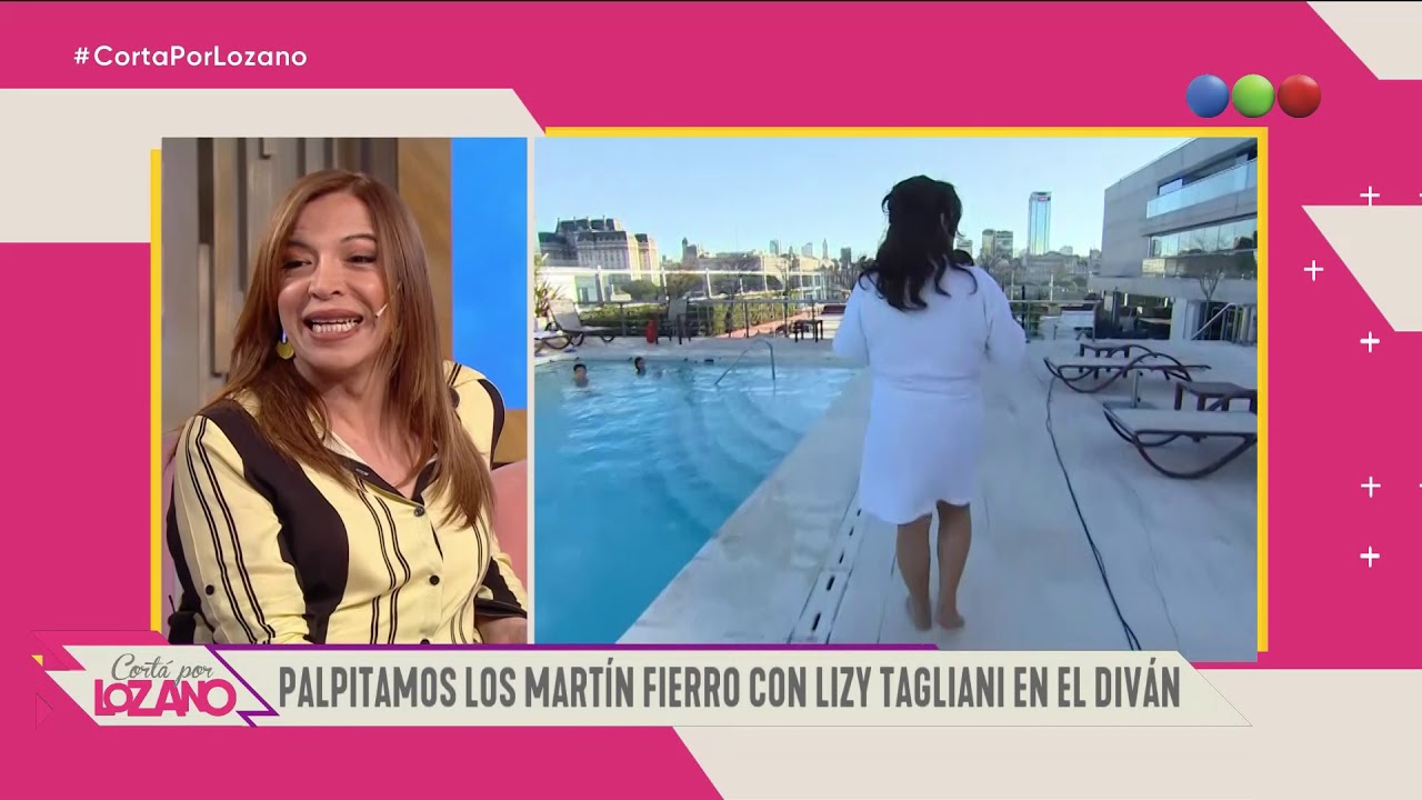 Lizy Tagliani en el diván de Vero - Cortá por Lozano 2019