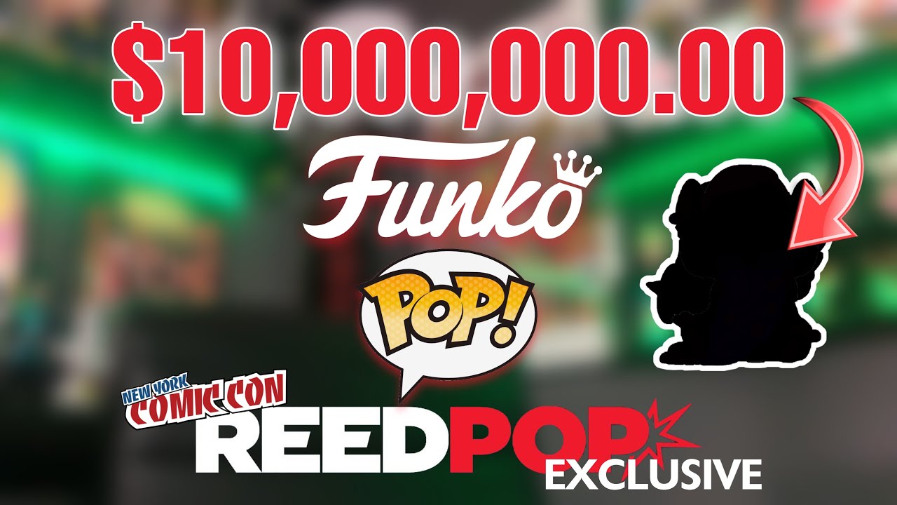 NYCC 2020 ReedPop Exclusive Funko Pop! | $10 Million Dollar Pop